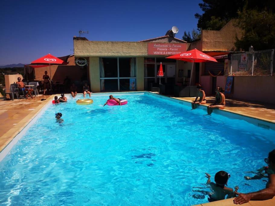 Porticcio : magnifique T2 piscine vue mer Grosseto-Prugna Exterior foto